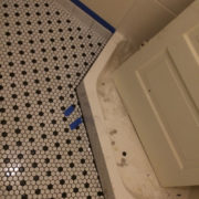 Epoxy Grout and Small Tiles