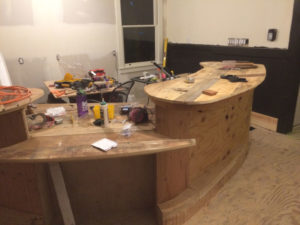 Redlight Bar Top Construction